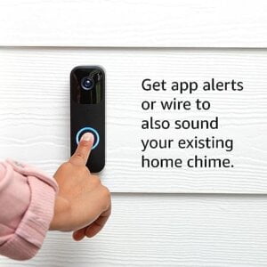 Blink Video Doorbell - Motion and chime app alerts