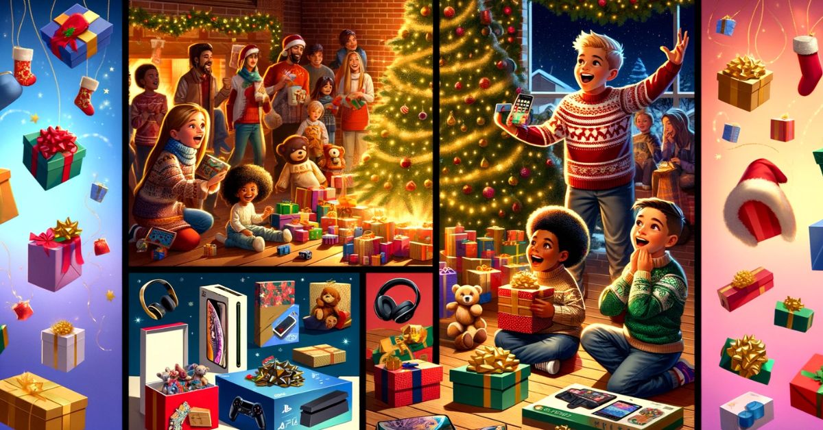 Christmas gifts for children and teenagers