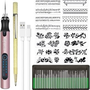 Rechargeable cordless Electric Micro Engraver Pen