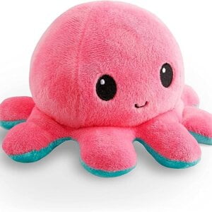 TeeTurtle - Reversible Octopus Plushie That Shows Your Mood