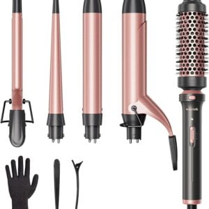 Wavytalk 5 in 1 Curling Iron Set