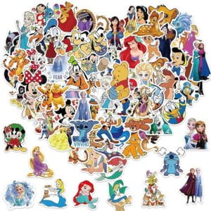 100Pcs Kids Disney Stickers Pack