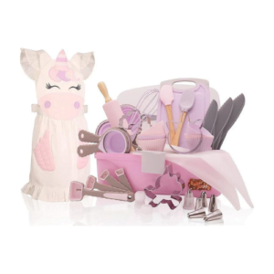 Baker Buddy Unicorn Kids Baking Set with Real Utensils