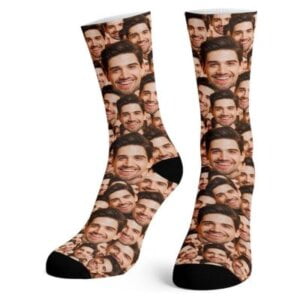 Personalized Funny Photo Socks