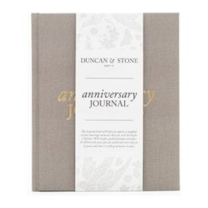 Wedding Anniversary Journal - Marriage Memory Book & Photo Album