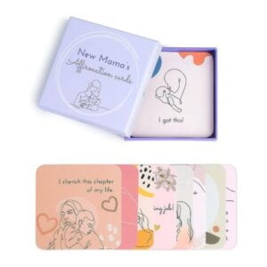 31 New Mom Affirmation Cards for Postpartum Self Care