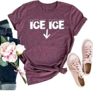 Ice Ice Baby Maternity T-Shirt