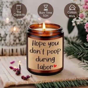 Scented Candle with Funny Message